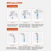 Dechlorination Shower Head Filter Rose Lavender Anti-scaling Shower Scented filter impurities Water Softener 2