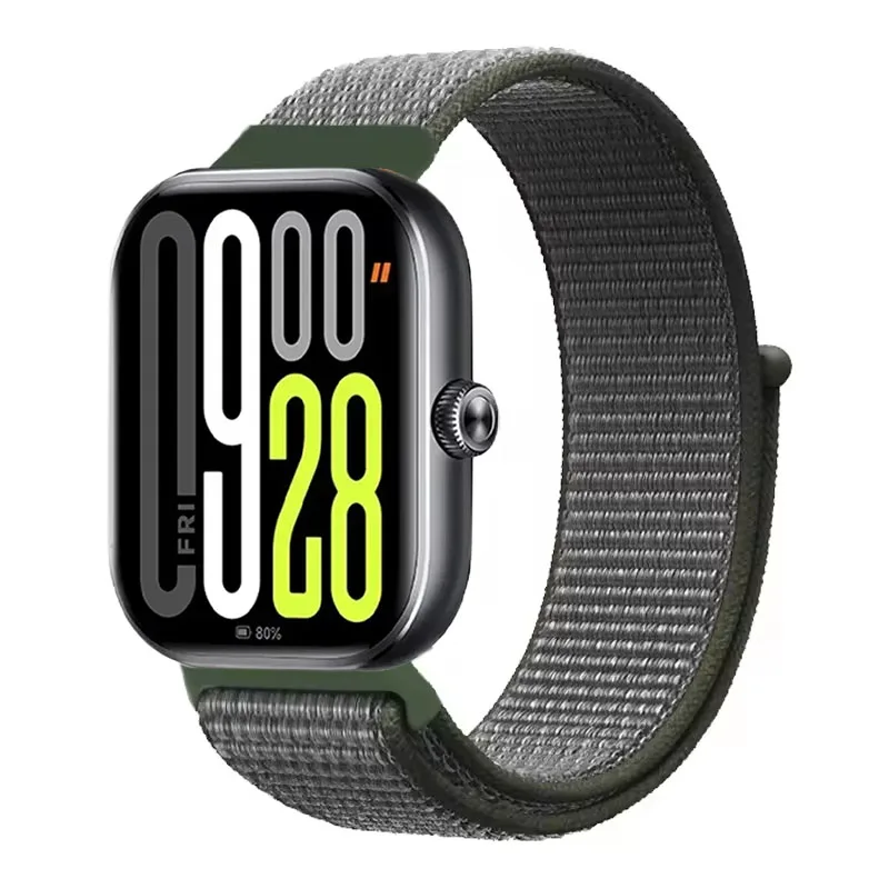 Premium Nylon Braided Loop Strap with Scratch-Resistant Buckle