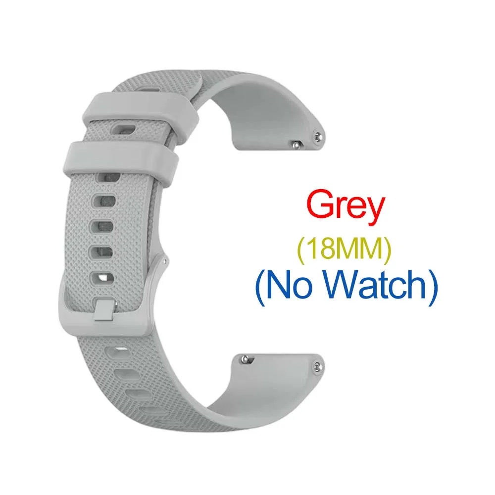 Sleek 18mm/20mm Smartwatch Strap Bracelet Replacement Wristband