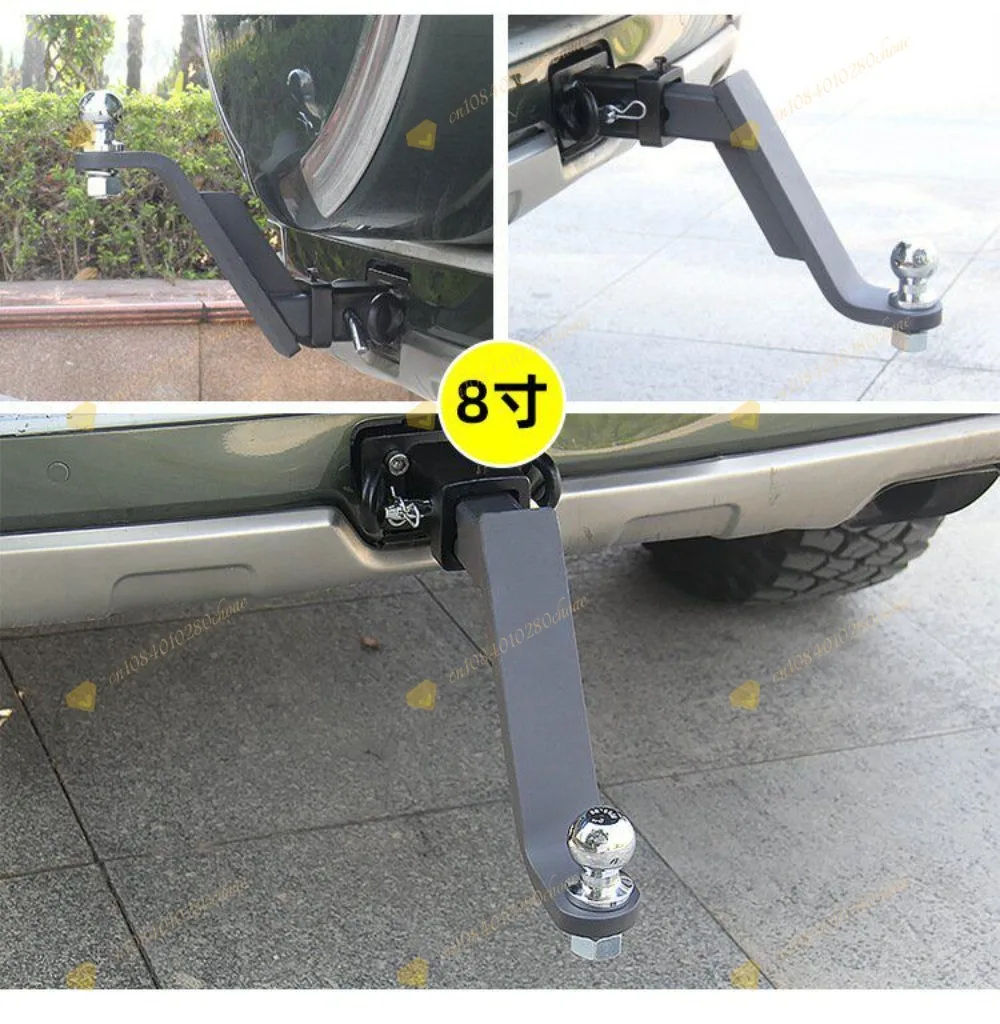 Off-road Trailer Arm 2" 4" 6" 8" Trailer Hook, Traction Hook for Pickup Truck RV