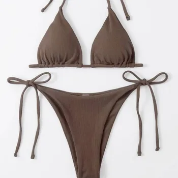 Nuovo costume da bagno da spiaggia da donna sexy in due pezzi 1