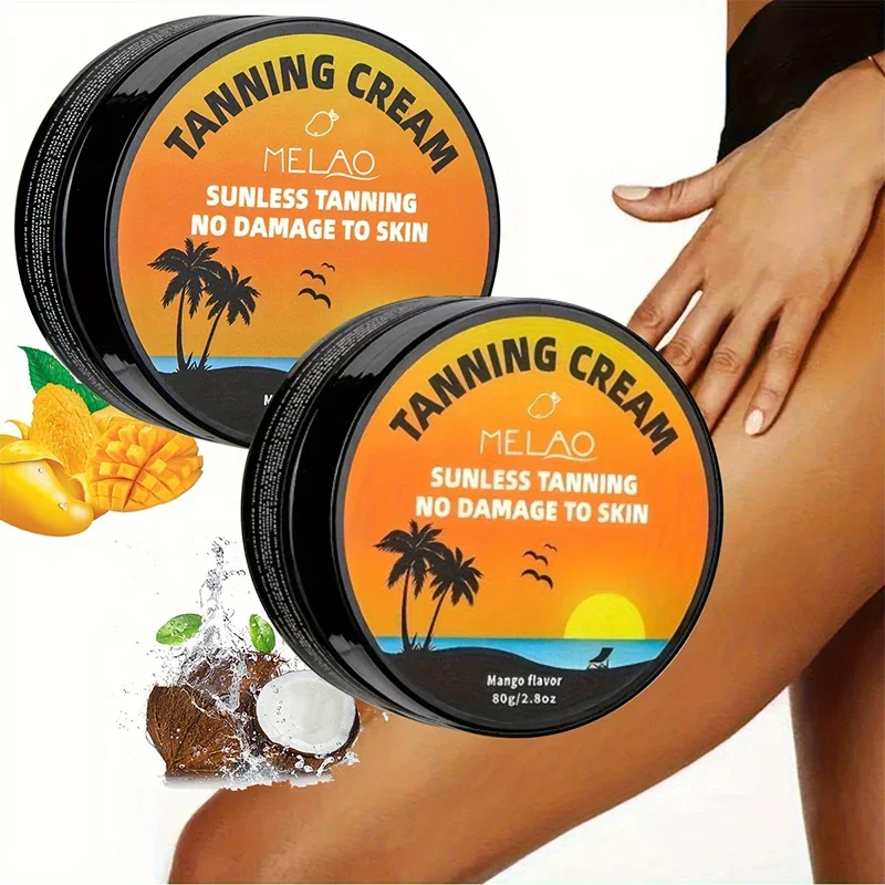 MELAO Self Tanner-Self Tanning Lotion for Body, Sunless Tanning Lotion Fake Tan & Quick Tan for Bronzer Glow Men & Women