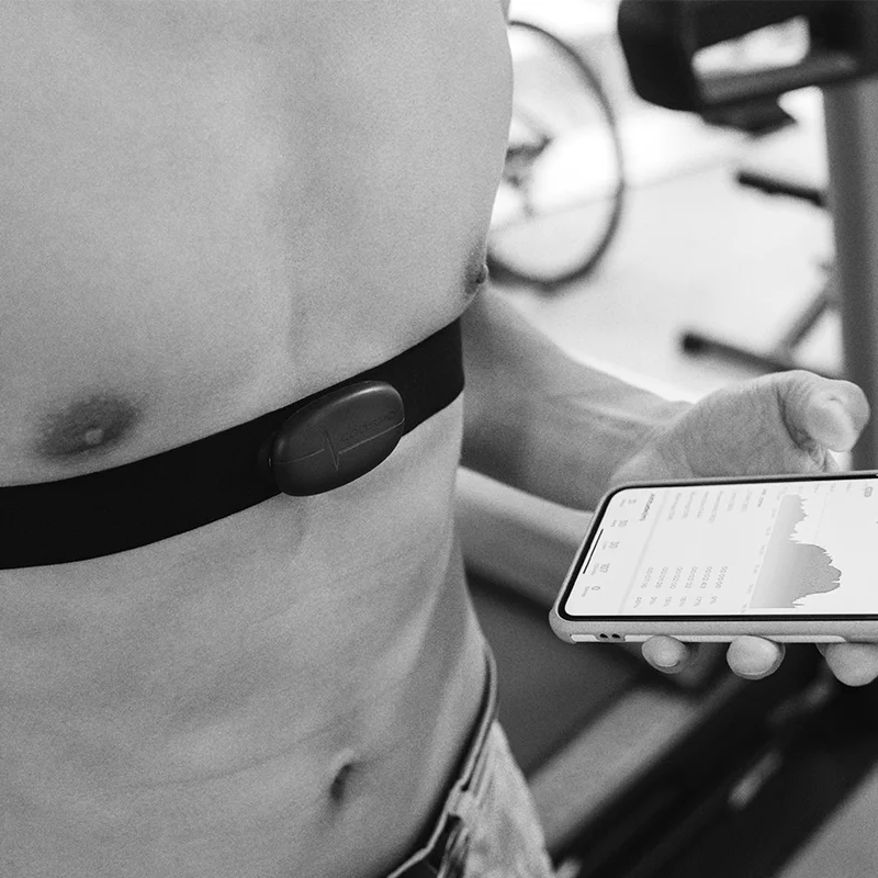 COOSPO H6 – Moniteur Cardiaque De Fréquence Cardiaque Ceinture Pectorale Bluetooth ANT+ – Pour Salle De Sport Cardio