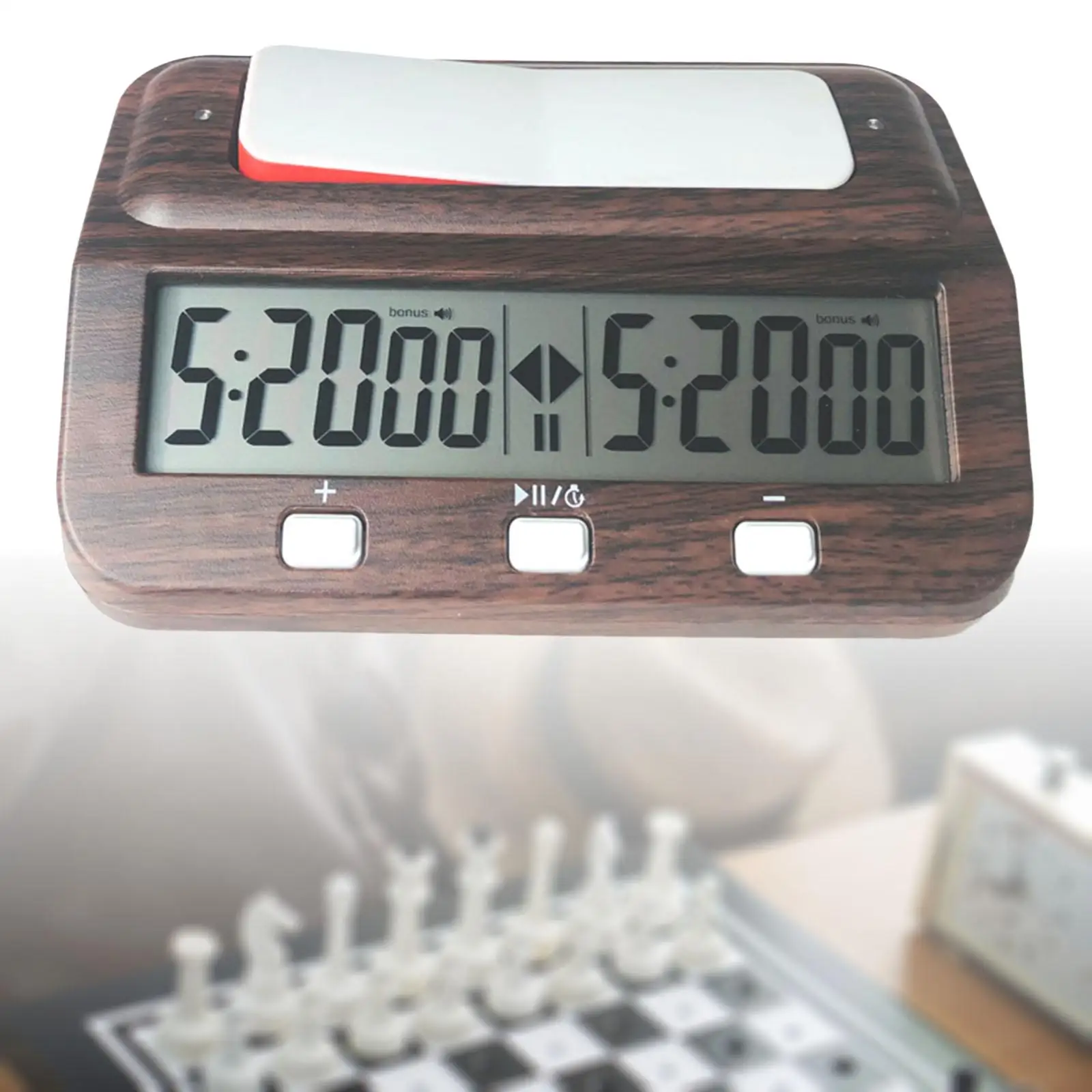 Professional Chess Clock Memory Function Portable Tournament Clock Analogue Chess for International Accessory