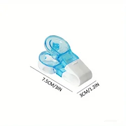 Compact & Ergonomic Pill Popper with Storage - Easy - Open Medicine Organizer (1pc)