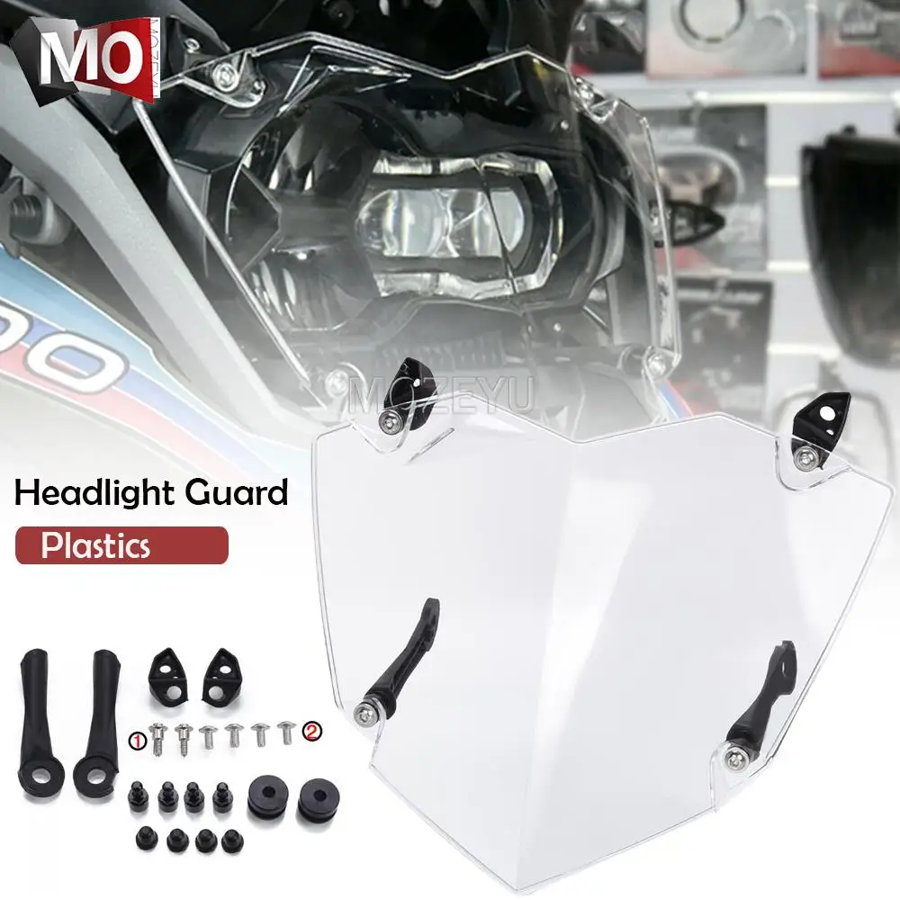 

Headlight Cover R 1200 1250 GS GSA For BMW R1250GS R1200GS ADV 2013-2021 Transparent Headlight Guard Headlight Protector R1200GS