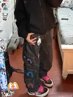 Women's Baggy Cargo Jeans Abi Y2k Japanese Streetwear Hip-pop Goblin Core Cyber Punk Denim Pants Grunge Designer Harajuku Cowboy - Image 3