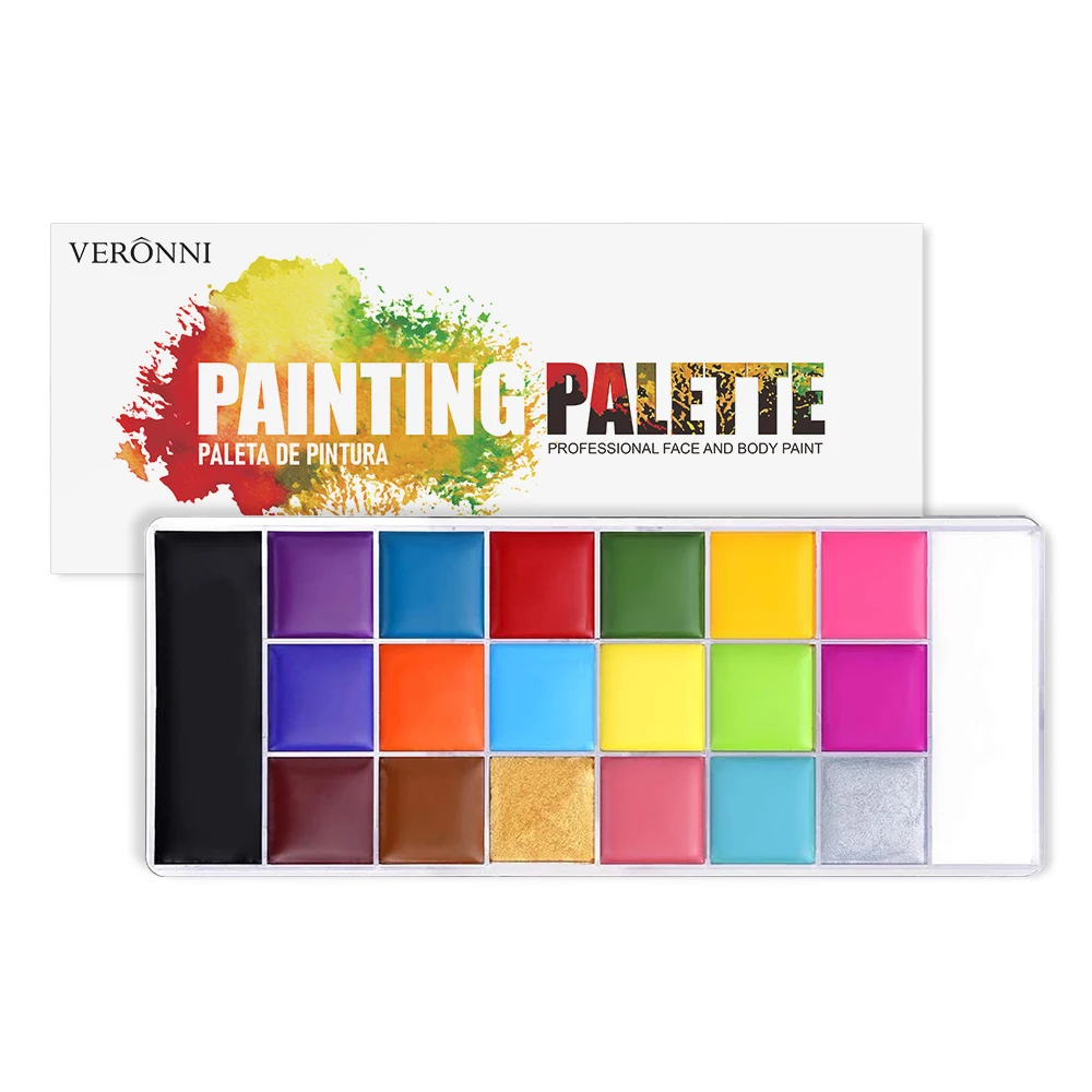Beauty 20 Colors Face Body Painting Palette safe Party Makeup Helloween Festival Eye Face Make Up Face Paint Body Painting Oil 4