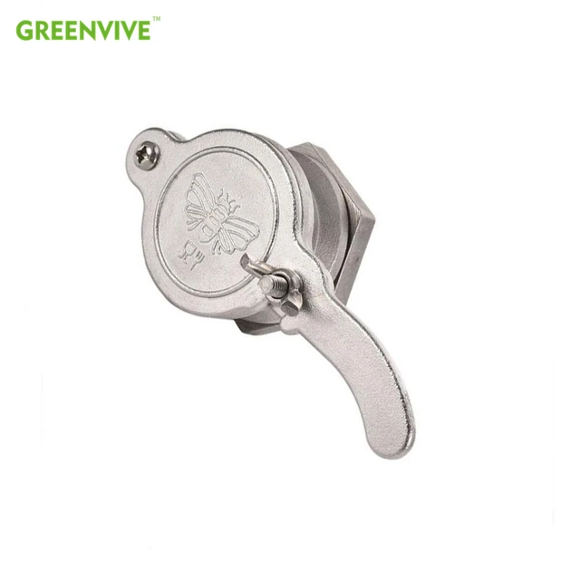 1Db Rozsdamentes Acél Mézkapu Mézes Szelep Csapolt Elszívó Kapu Méhészkészülék Méhkas Szerszámok Méhészellátás - Image 3