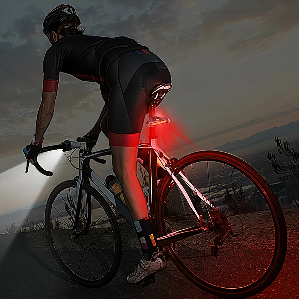 Bicycle Rear Light Ultra Bright USB Rechargeable High Intensity