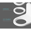1/2pcs Adjustable Dispenser Bottle Holder Wall Mounted Adhesive Shampoo Lotion Hand Soap Bottle Hanger Bathroom Storage Rack 4