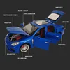 1:18 Porsche Panamera Alloy Car Diecast Model Simulation Sound & Light Pull Back Vehicle Home Decoration Toys for Childrens G37 4