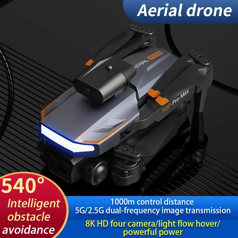 

P18 Drone Professinal 8k HD Three Camera Wide Angle Optical Flow Positioning Four-way 540° Obstacle Avoidance Quadcopter