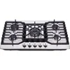 Gas Cooktop 5 High Efficiency Burners Gas Stovetop Stainless Steel Built-in Gas Stove Top Propane/Natural Gas Convertible 1