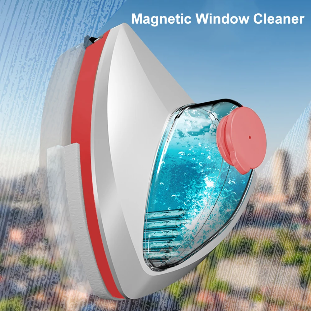 Magnetic window cleaners