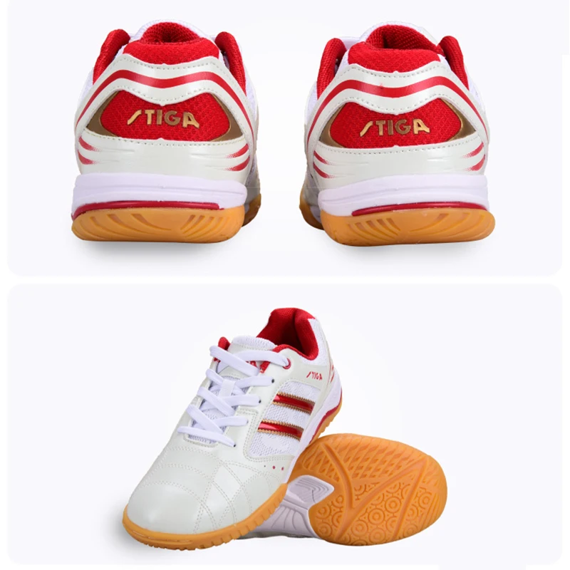 Stiga table tennis shoes CS-2521 2541 indoor sport Zapatillas Deportivas Mujer Mens Stability sneakers