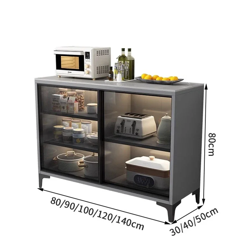 Sideboards Furniture Sideboard Muble Cuisine et Dining Room With Foot Auxiliary Table Kitchen Cabinet Credenza Home LT