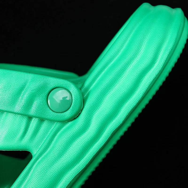 Damtofflor Mjukt skum Sliders Tofflor för inomhus utomhus Halkfria sommartofflor Halkfria sommartofflor_voghion.com