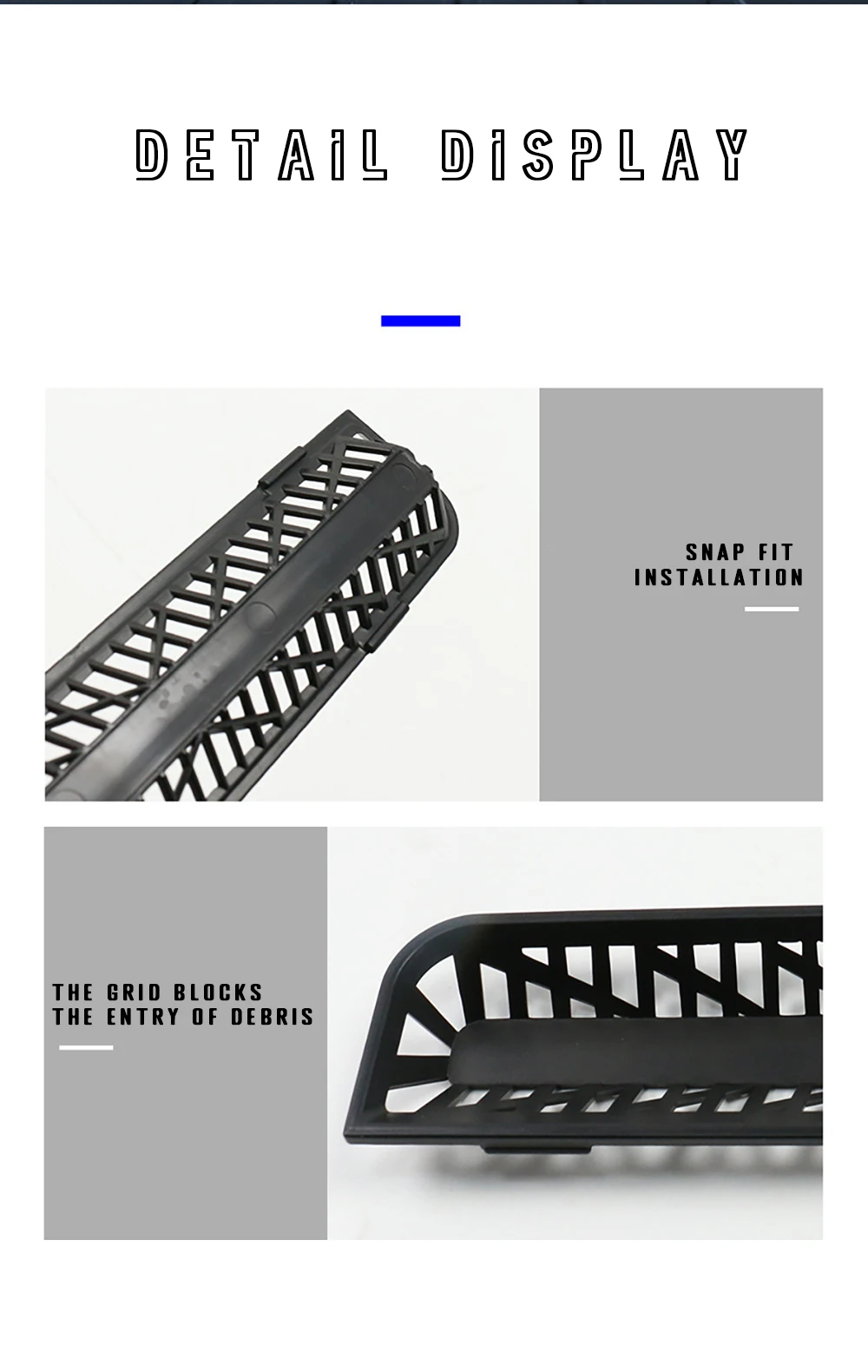 for Tesla New Model Y Juniper Launch 2025 Model 3 Highland 2024 Rear Air Vent Ou