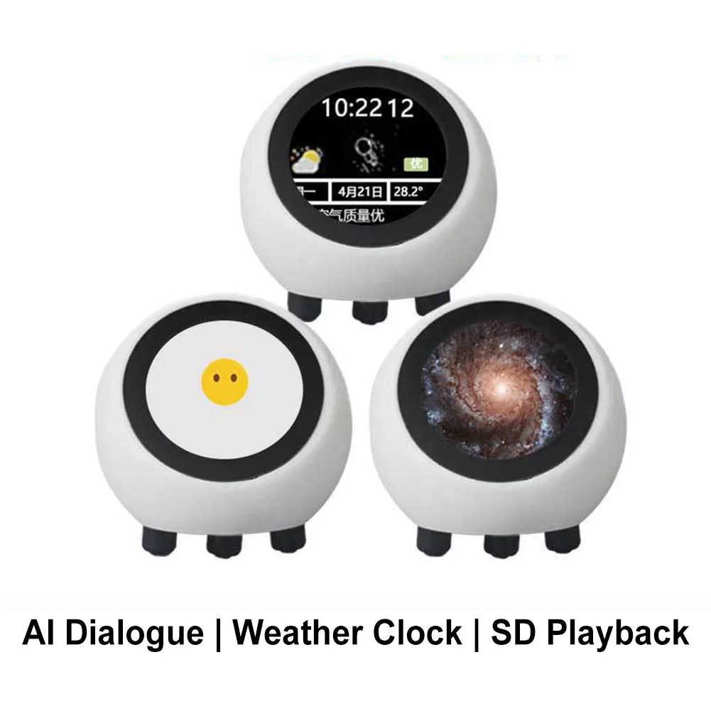 DeepSeek Compatible AI Voice Chat Robot Ball For XiaoZhi ESP32-S3 Development Board 1.28In LCD Screen Home Smart Assistan Robot