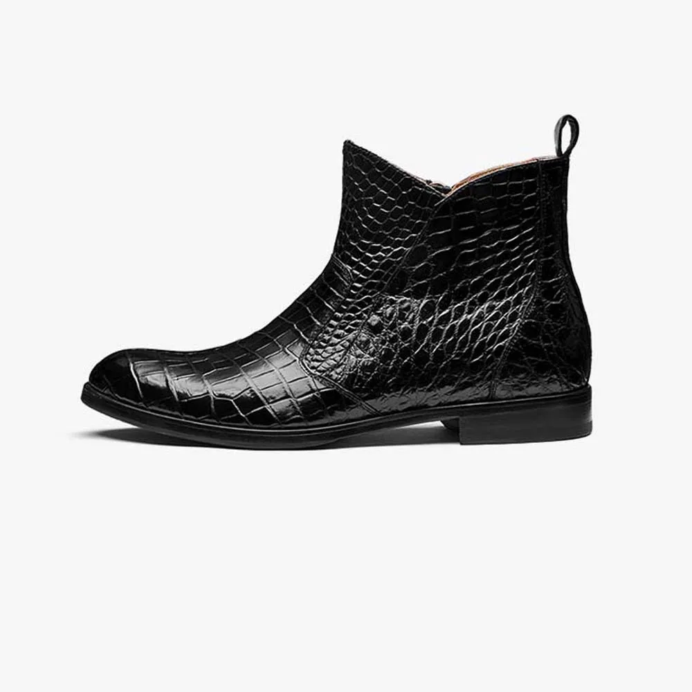 Рисунок 4 - Ботинки gete мужские из крокодиловой кожи