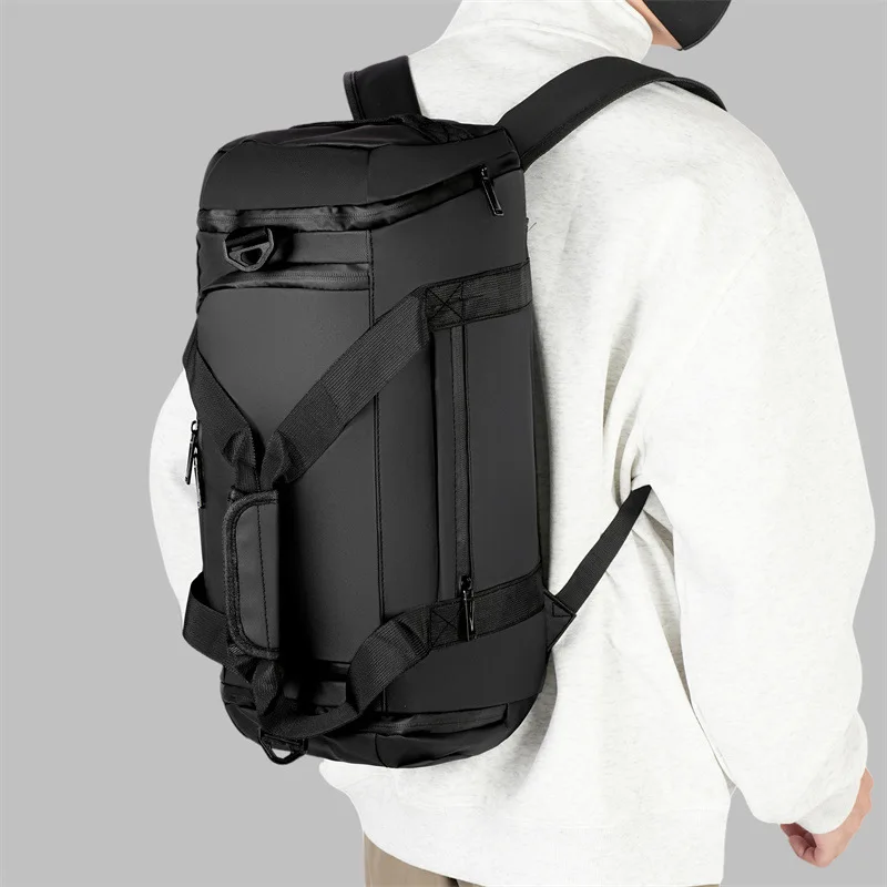 Large Capacity Gym Bags Multifunctional Men Travel Luggage Bag with Shoe Pockets Casual Sports Dry Wet Sepration Fitness Handbag 3