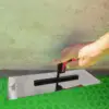 Finishing Trowel Non Stick Base Pad with Plastic Handle Hand Tool for Lining Tasks Pool Coatings Concrete Work Plastering 4