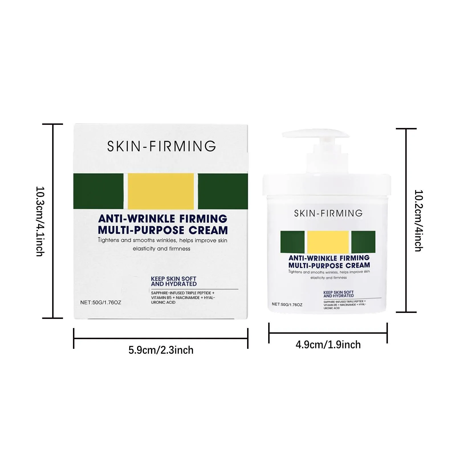 Advanced Firming Wrinkle Firming Moisturizer Elasticity Reduce Fine Lines Firm Skin Refreshing Body