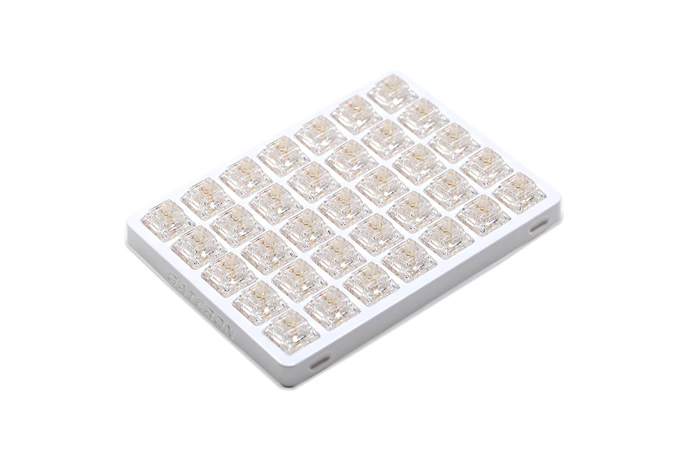 para Teclado Mecânico, PC Claro e Transparente,
