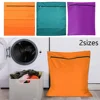 Pet Laundry Bag Green Polyester Large Household Toiletry Bag Hair Filter Washing Machine Washing Bag Dog Cat Horse 1