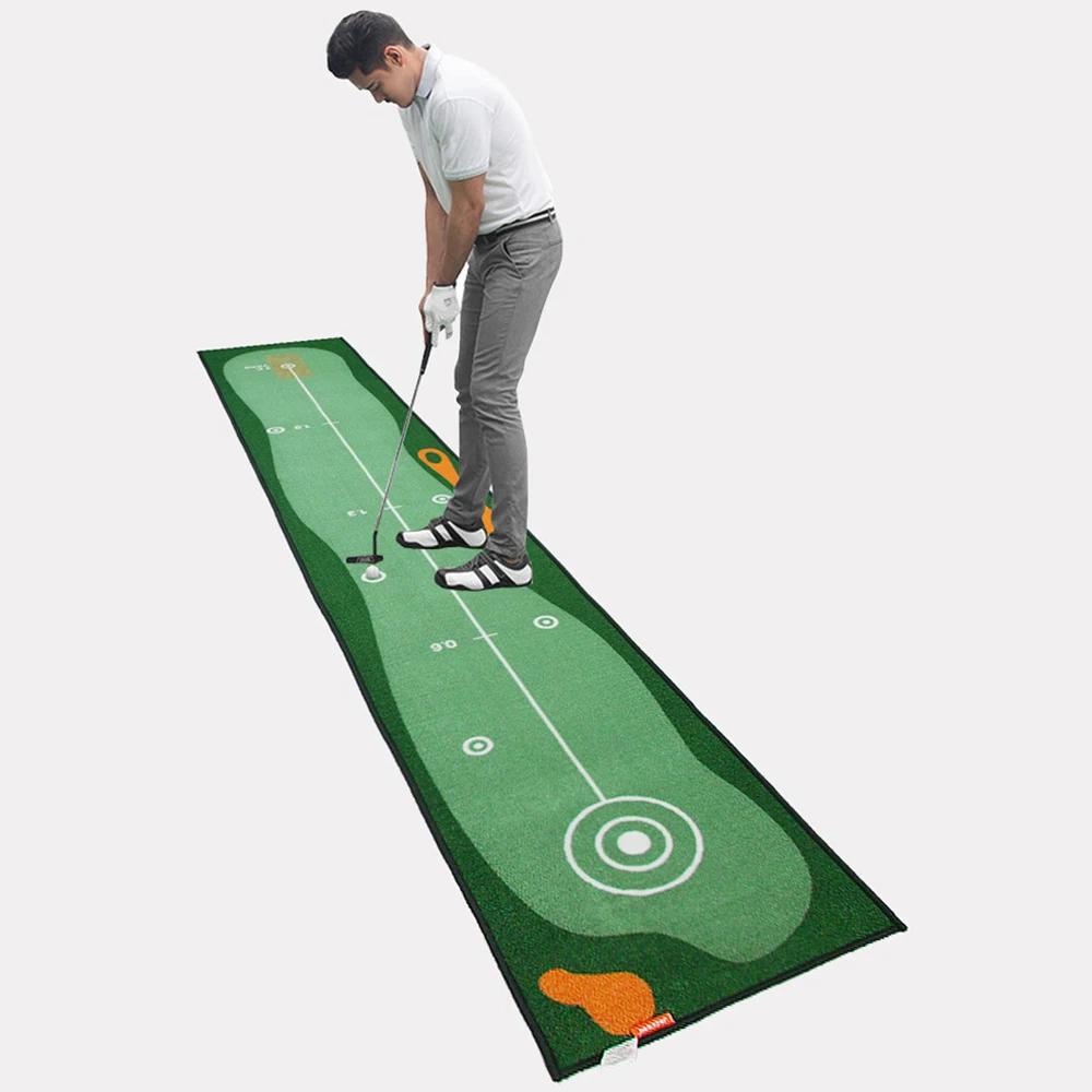 

3M Indoor Outdoor Training Golf Hitting Carpet Mini Putting Ball Pad Practice Mat Anti-Slip Golf Training Mat