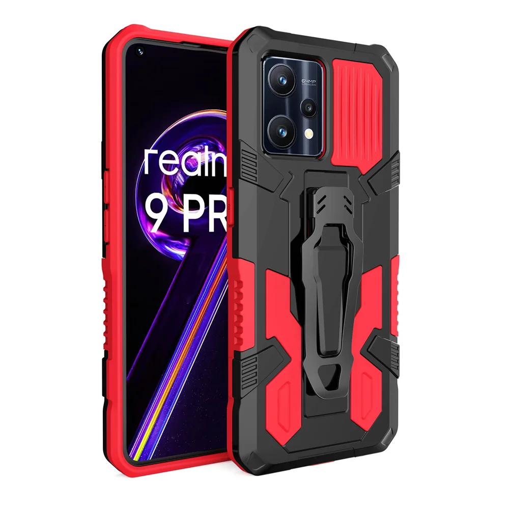 KEYSION Triecienizturīgs futrālis priekš Realme 9 Pro+ 9i Q5 C35 C31 Narzo 50 Pro 5G 50A Prime Back Clip Tālruņa vāciņš priekš OPPO A76 A96_voghion.com