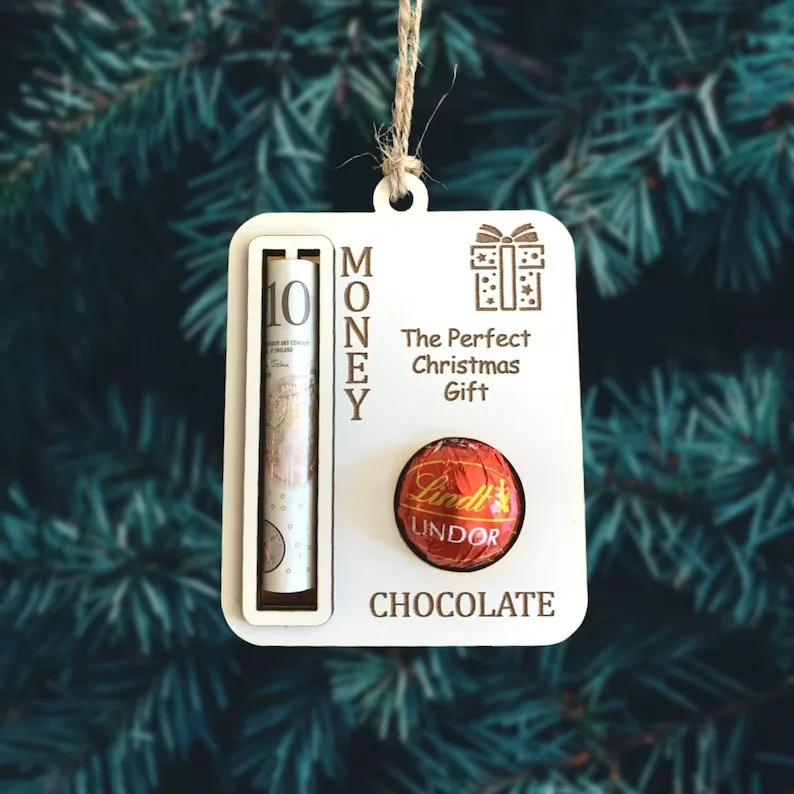 Christmas Decoration Wooden Wallet Bell Pendant christmas decorations For Home Xmas Navidad Gifts New Year