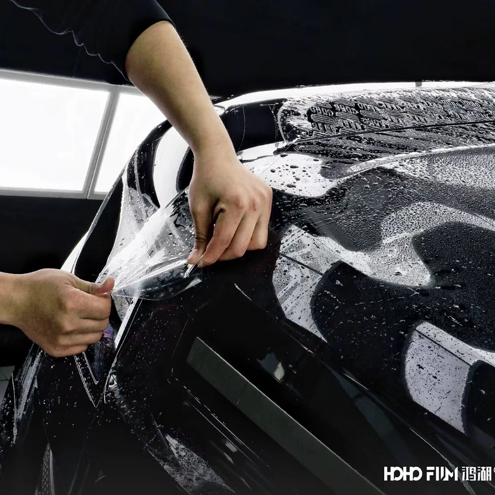 Hohofilm 152cmx500cm Ppf Car Paint Protection Film Clear Bra Auto Coating Clear Car Transparent