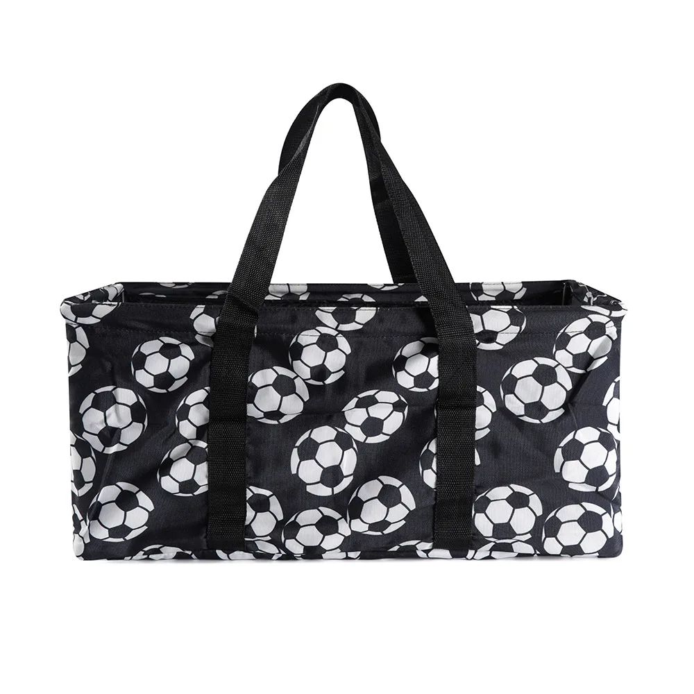 Fashion Ball Print Canvas Duffle Bags Women Soccer Pattern Weekend Luggage Bag Female Large Capacity Baseball Overnight Bag