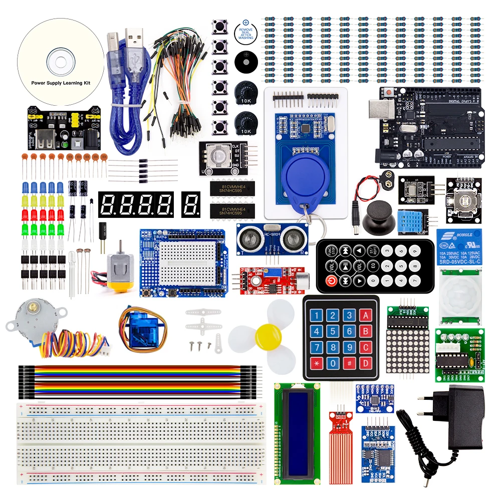 

KUONGSHUN The Most Complete Starter Kit Tutorial Compatible With Arduino IDE