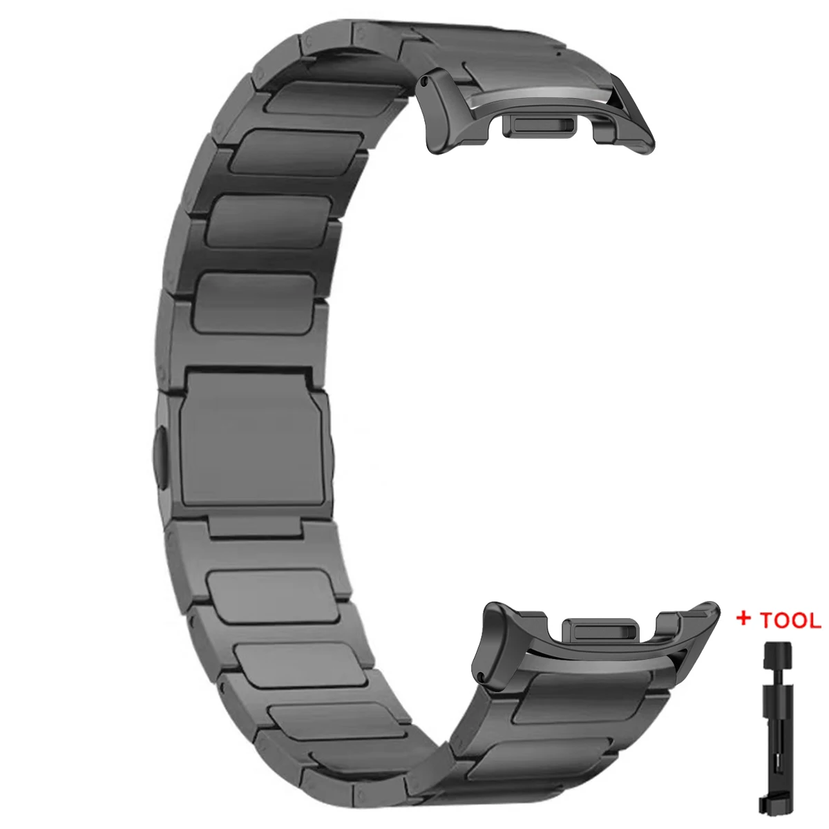 Titanium Magnetic Buckle Metal Bracelet Strap