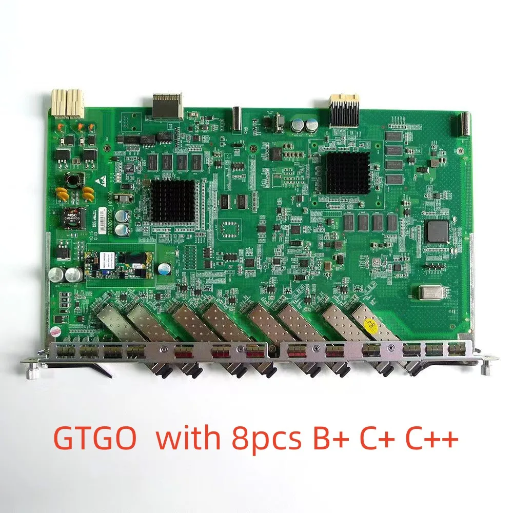 GTGO GPON Service Interface Board OLT 8Ports Service with 8pcs B+/C+/C++Plus SFP Modules for ZTE ZXA10 C300 C320 C600 8pcs with flightcase led moving head dmx wash 36 x 18w 6 in 1 rgbwa uv lyre led wash moving head zoom wedding event lighting