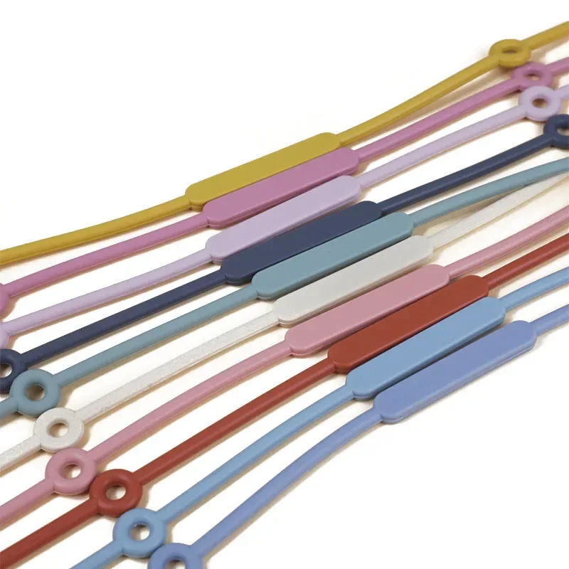 Description Picture 5 of itemNew Silicone Toy Safety Straps Newborn Teething Soother Chew Dummy Chains Adjustable Baby Pacifier Clip Teether Straps