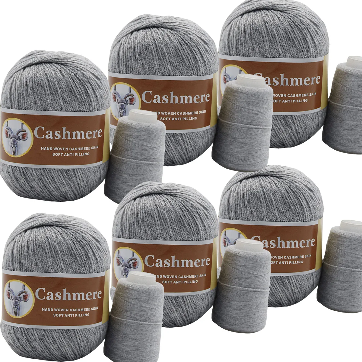 Luxurious Hand-Knitting Cashmere Wool