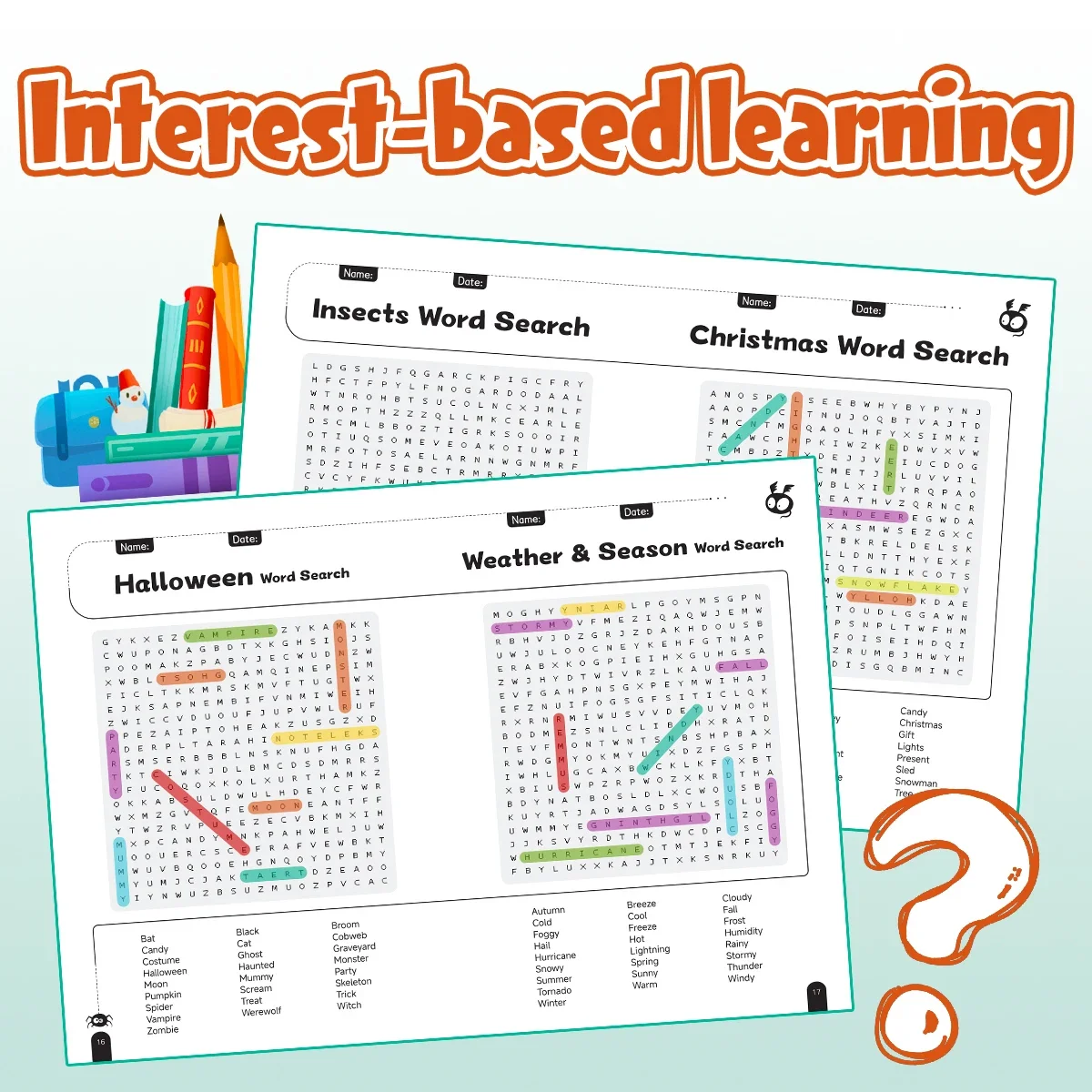 Kids Word Search Puzzle 4