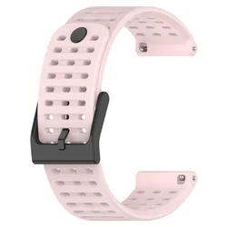 Silicone Sport Replacement Watch Strap - Copper for Suunto vertical (Light pink)