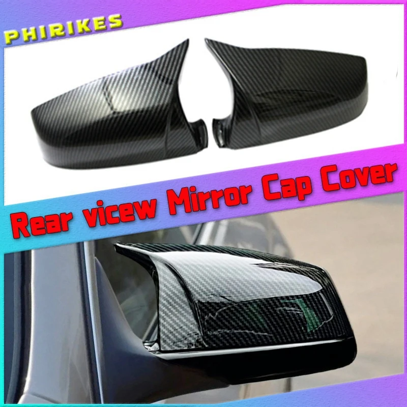 

Car Rearview Mirror Cover Side Wing Protect Frame Covers For-BMW 5 Series E60 E61 LCI F10 2008-2010 51167187432