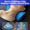 Neck Shoulder Stretcher Relaxer Cervical Chiropractic Traction Device Pillow for Pain Relief Cervical Spine Alignment Gift 5