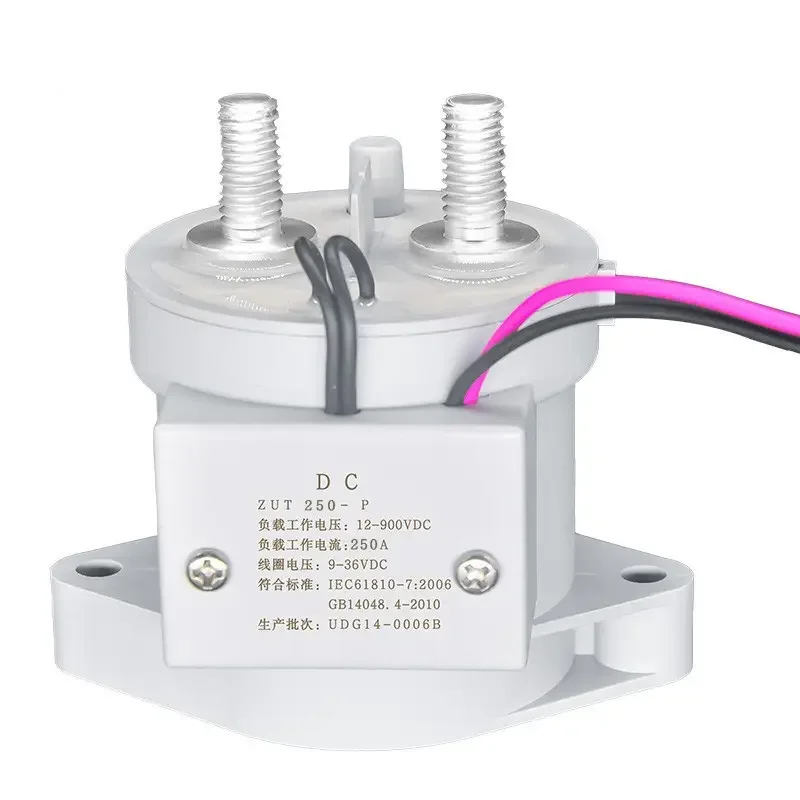 

High Voltage 250A DC Contactor Relays 12V/ 24V/ 48V Coil