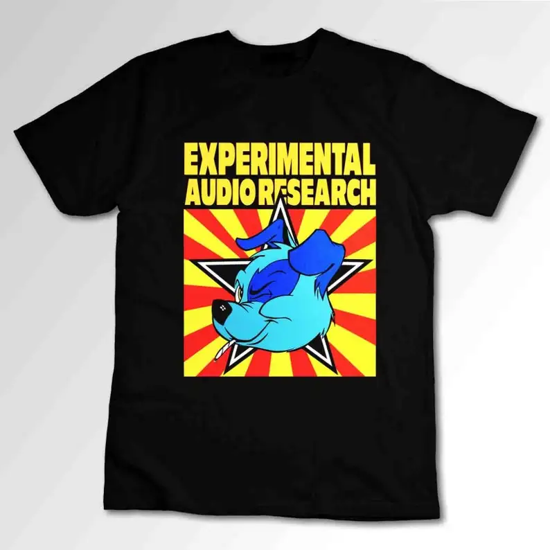 Experimental Audio Research tshirt Men's Cotton T-Shirt O-Neck Tees Short Sleeve Clothes Big Size