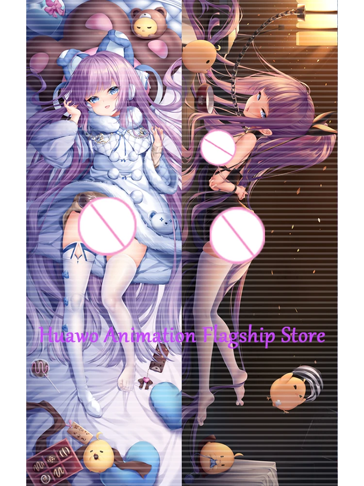 

Dakimakura Anime Pillow Cover Beautiful Girl Double Sided Print 2Way Cushion Cover Xmas Gifts