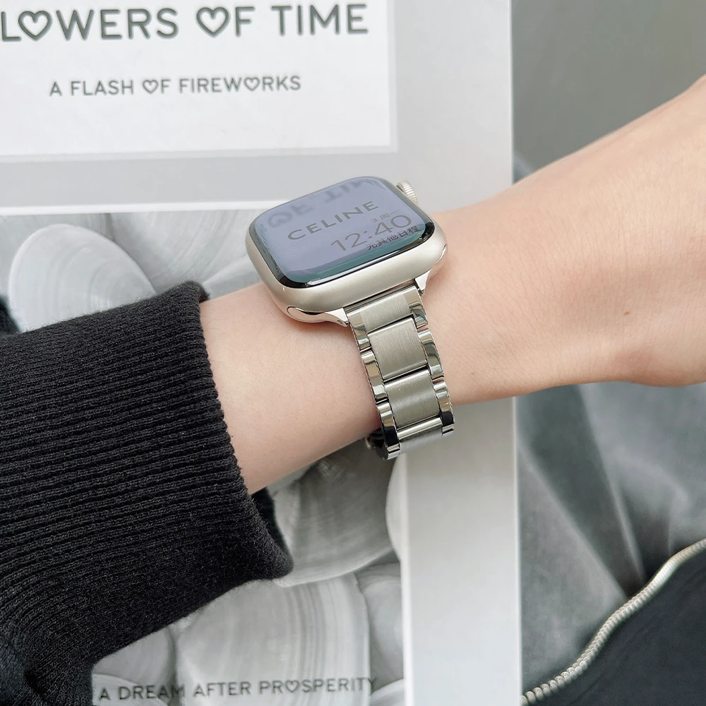 Premium Stainless Steel Watch Strap