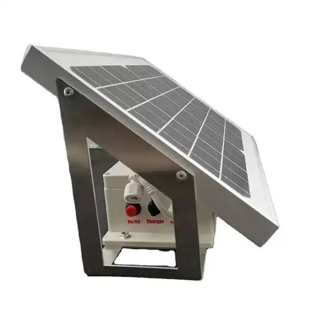 30 Watt Napelemes Panel Az Állattenyésztéshez Vad Sertés Juhok Mezőgazdasági Állatok Elektromos Kerítés Energizer Poli-Kristályos Napelem - Image 4