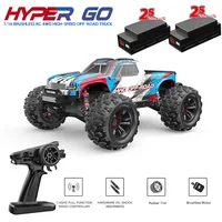 Rc Car MJX Hyper Go 16208/16209/16210 Brushless High-Speed 4WD Remote Control Off-Road Big Wheel Truck Rc Cars Toys for Adults 1